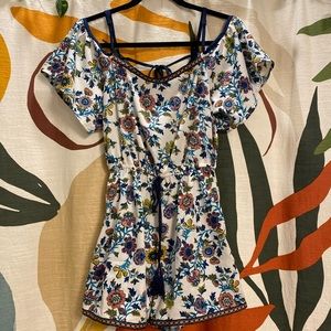 Floral Romper